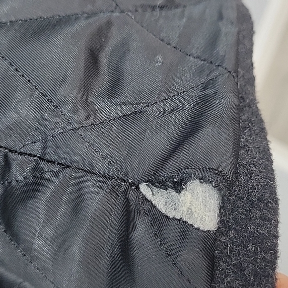 CHAPS Charcoal Gray Wool Coat - Picture 7 of 12